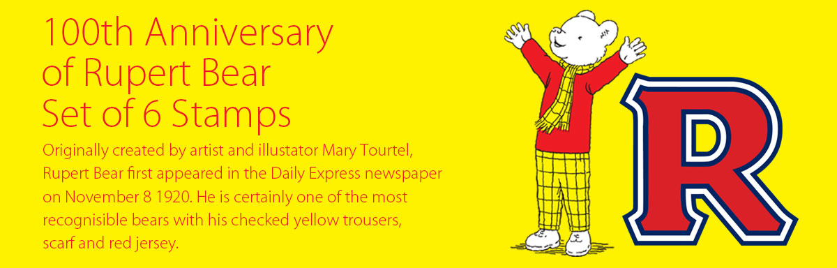 100th Anniversary of Rupert Bear